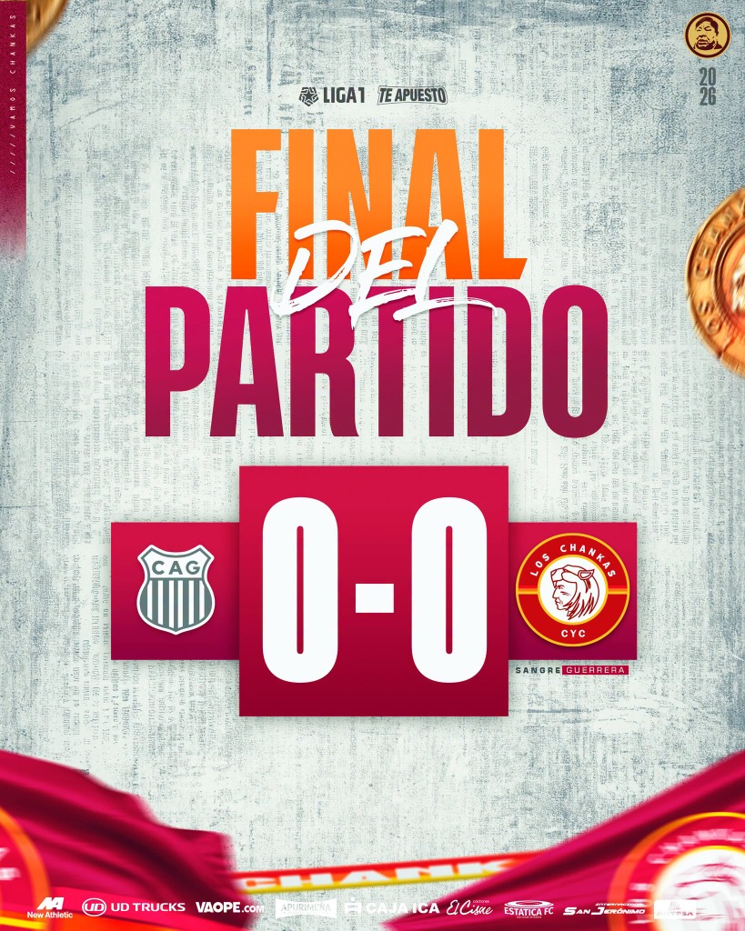 Final del Partido: Atlético Grau 0 - 0 Los Chankas CYC